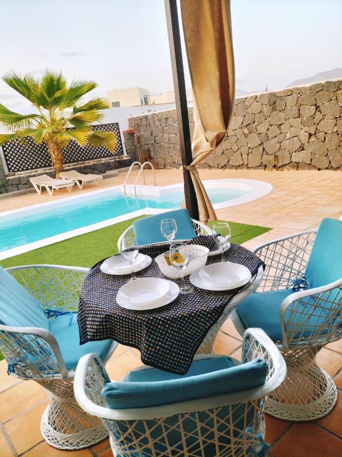 Lovely Villa Kiluka Heated Pool Playa Blanca  Exterior photo