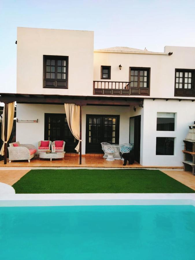 Lovely Villa Kiluka Heated Pool Playa Blanca  Exterior photo