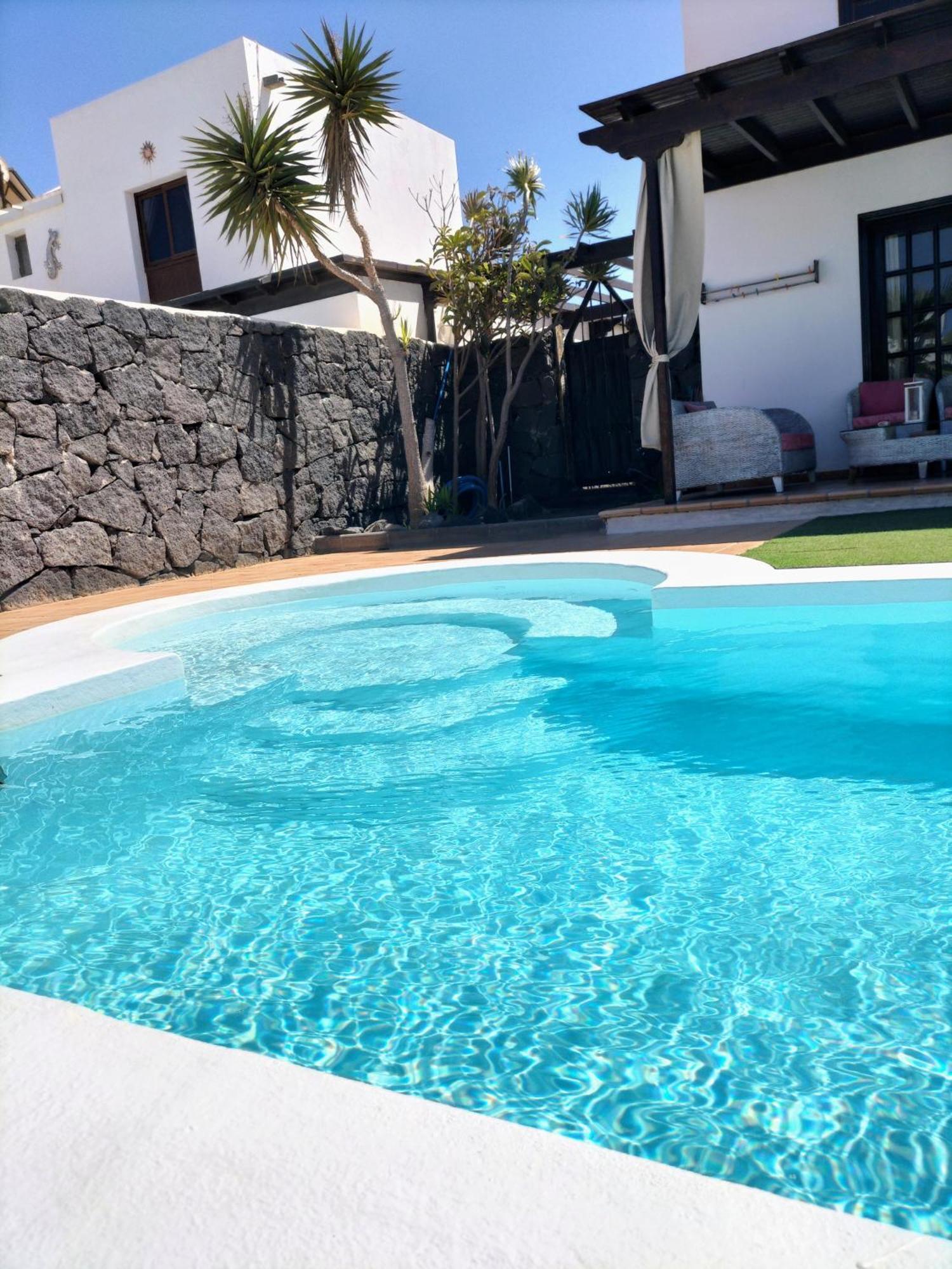 Lovely Villa Kiluka Heated Pool Playa Blanca  Exterior photo
