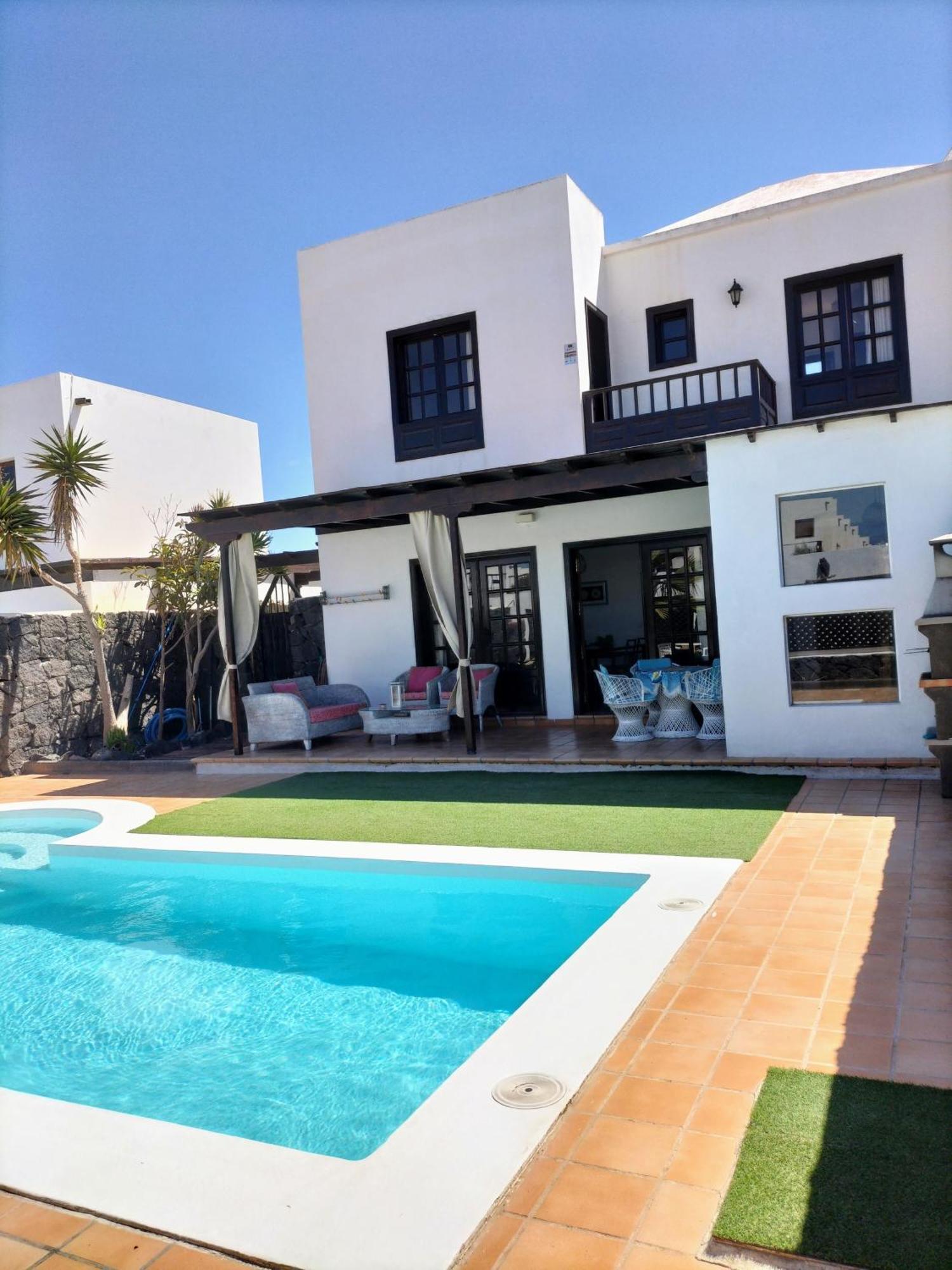 Lovely Villa Kiluka Heated Pool Playa Blanca  Exterior photo
