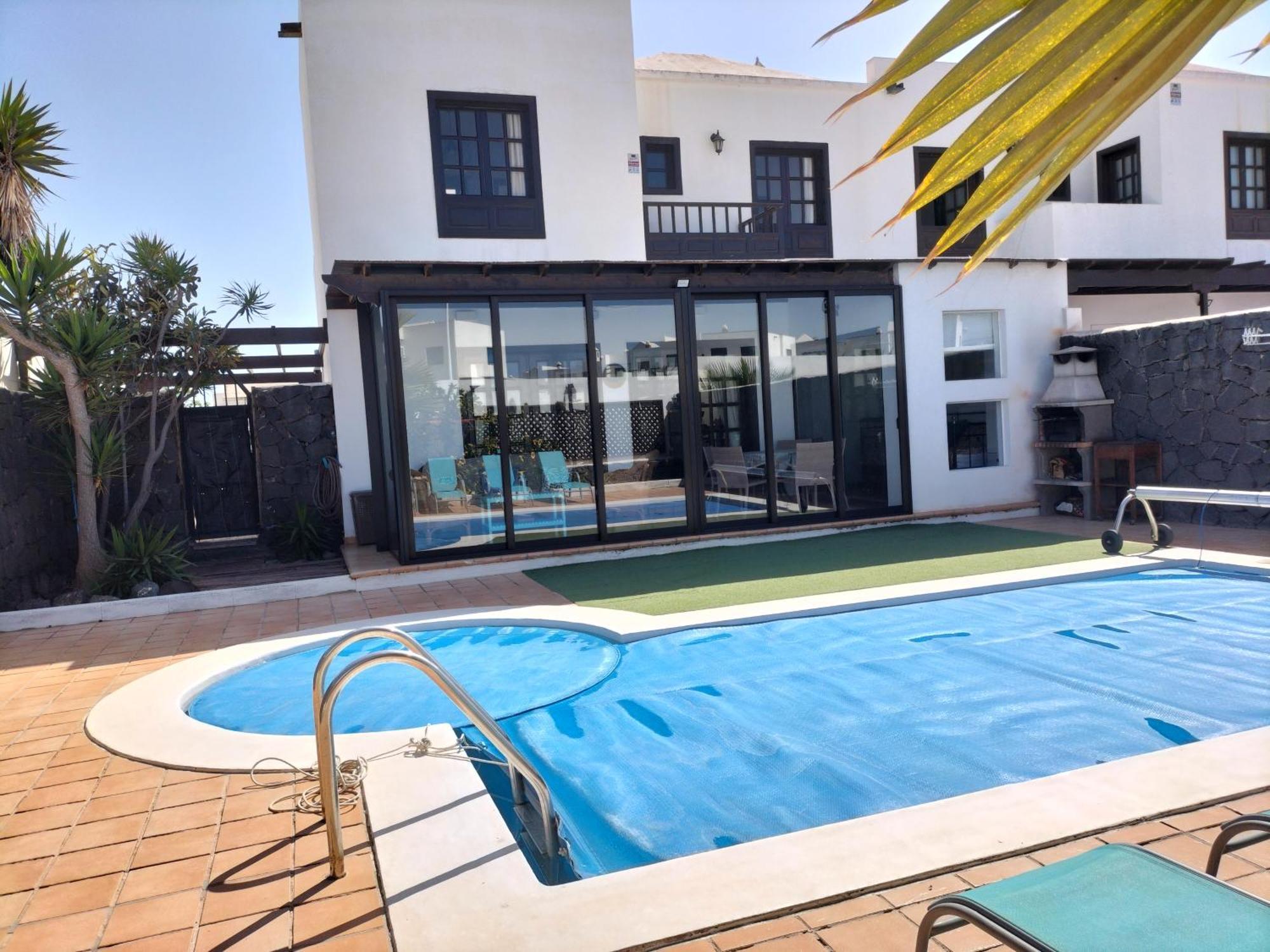 Lovely Villa Kiluka Heated Pool Playa Blanca  Exterior photo